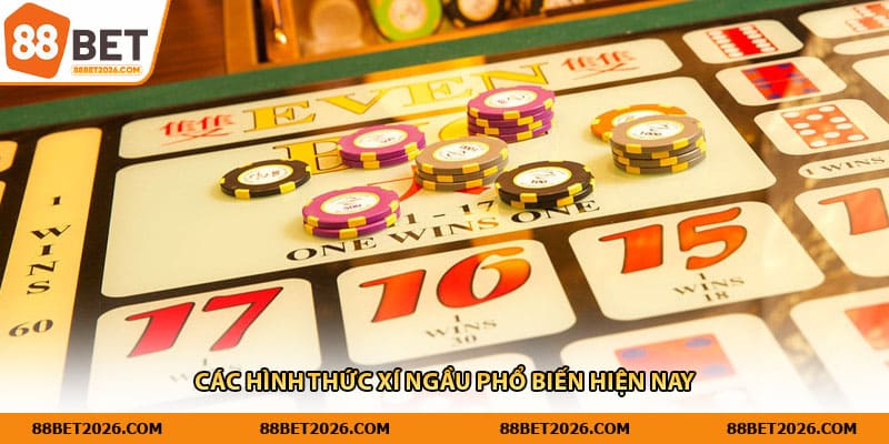 Các hình thức xí ngầu phổ biến hiện nay