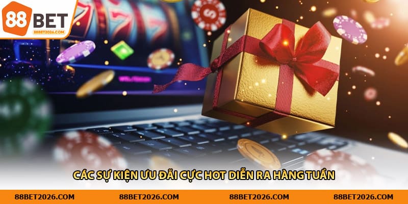 Các sự kiện ưu đãi cực hot diễn ra hàng tuần