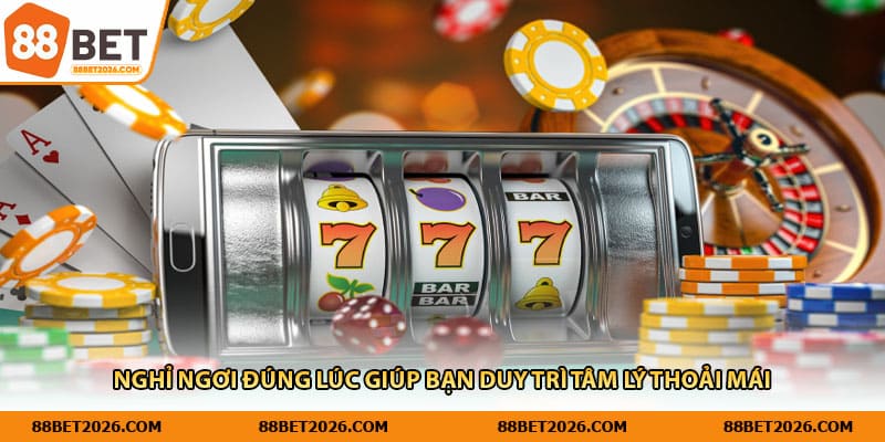 Nghỉ ngơi đúng lúc giúp bạn duy trì tâm lý thoải mái